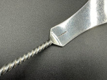 Load image into Gallery viewer, Duhme & Co Coin Silver Twisted Handle Soup Ladle Cincinnati Ohio c. 1860