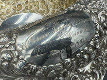 Load image into Gallery viewer, Chrysanthemum by Durgin Hand Chased Sterling Silver Repousse Punch Bowl