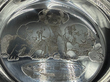 Load image into Gallery viewer, Hand Engraved Labrador Retriever Puppy Sterling Silver Bowl by The McChesney Co c.1929