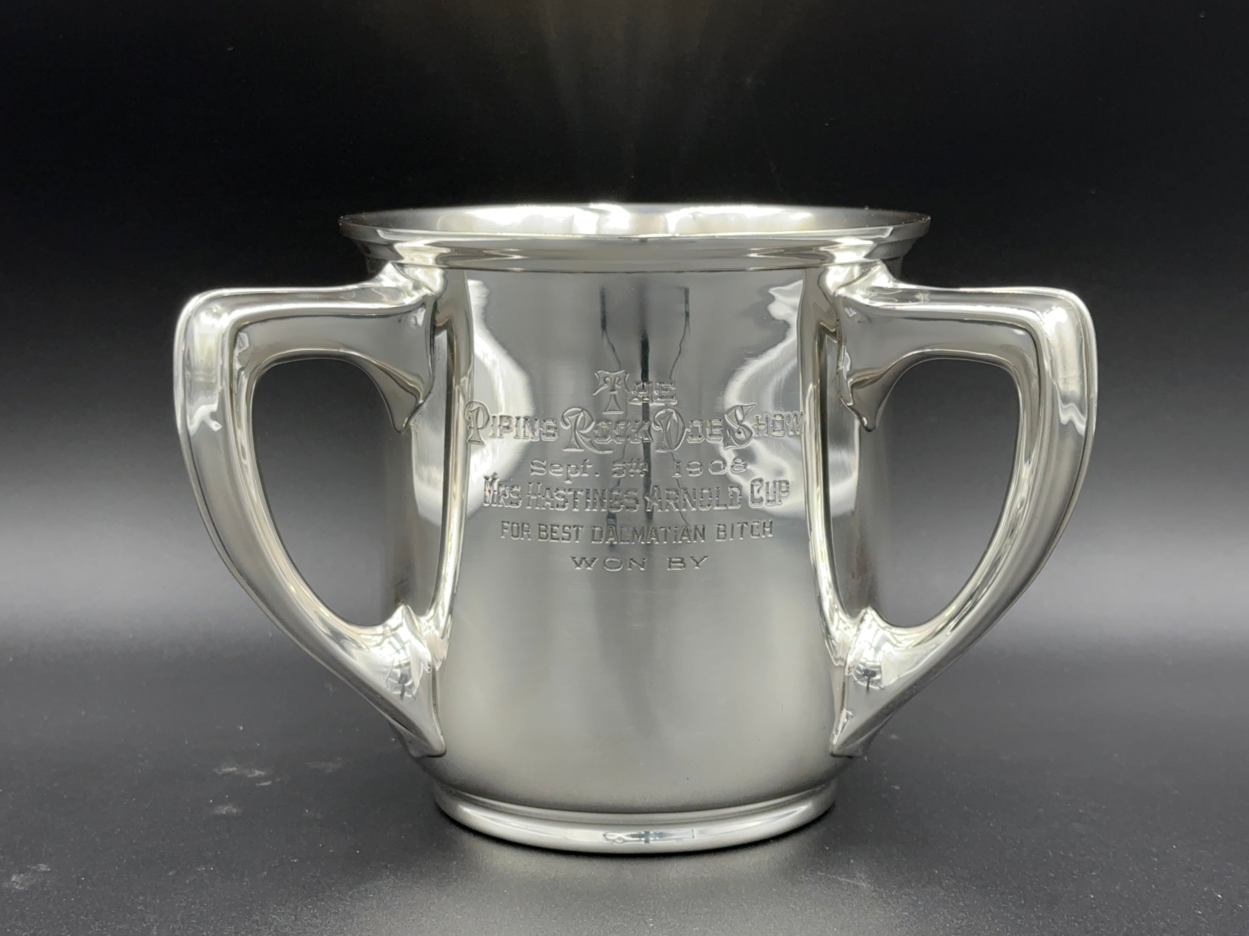 Sterling Silver Three Footed shops Cup