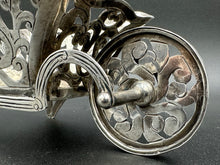 Load image into Gallery viewer, Mexican Sterling Silver Wheelbarrow Style Nut / Bon Bon Dish