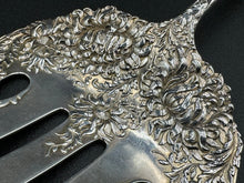 Load image into Gallery viewer, Chrysanthemum by Durgin Sterling Silver Asparagus Server