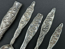 Load image into Gallery viewer, Lily of the Valley by Whiting Set of Sterling Silver Flatware 22 Pieces