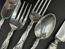 Load image into Gallery viewer, Lily of the Valley by Whiting Set of Sterling Silver Flatware 22 Pieces