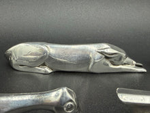 Load image into Gallery viewer, Vintage Christofle Assorted Animals Silver Plated Knife Rests by Orfèvrerie Gallia 20th Century
