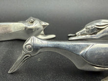 Load image into Gallery viewer, Vintage Christofle Assorted Animals Silver Plated Knife Rests by Orfèvrerie Gallia 20th Century