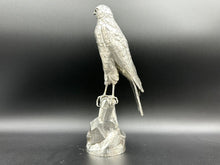 Load image into Gallery viewer, Sterling Silver Figural Falcon Statue