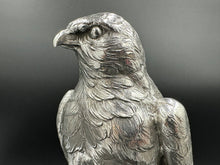 Load image into Gallery viewer, Sterling Silver Figural Falcon Statue