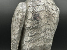 Load image into Gallery viewer, Sterling Silver Figural Falcon Statue