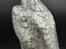 Load image into Gallery viewer, Sterling Silver Figural Falcon Statue