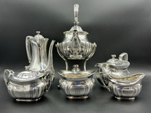 Load image into Gallery viewer, Tiffany & Company Sterling Silver 7 Piece Coffee / Tea Service John C. Moore c. 1907-47