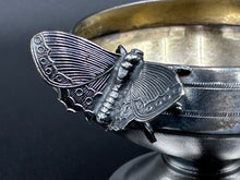 Load image into Gallery viewer, Gorham Sterling Silver Open Salt Cellar with Applied Butterflies
