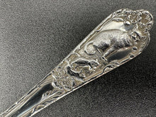 Load image into Gallery viewer, Reed & Barton Animals 3 Piece Silverplate Childs Set