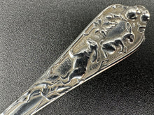 Load image into Gallery viewer, Reed & Barton Animals 3 Piece Silverplate Childs Set