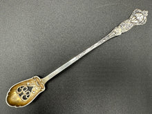 Load image into Gallery viewer, Daphne by Paye & Baker Sterling Silver Pierced Olive Spoon
