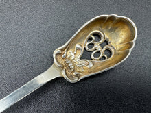 Load image into Gallery viewer, Daphne by Paye & Baker Sterling Silver Pierced Olive Spoon