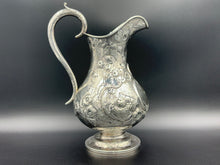 Load image into Gallery viewer, Bailey & Company Coin Silver Water Pitcher circa 1846-78