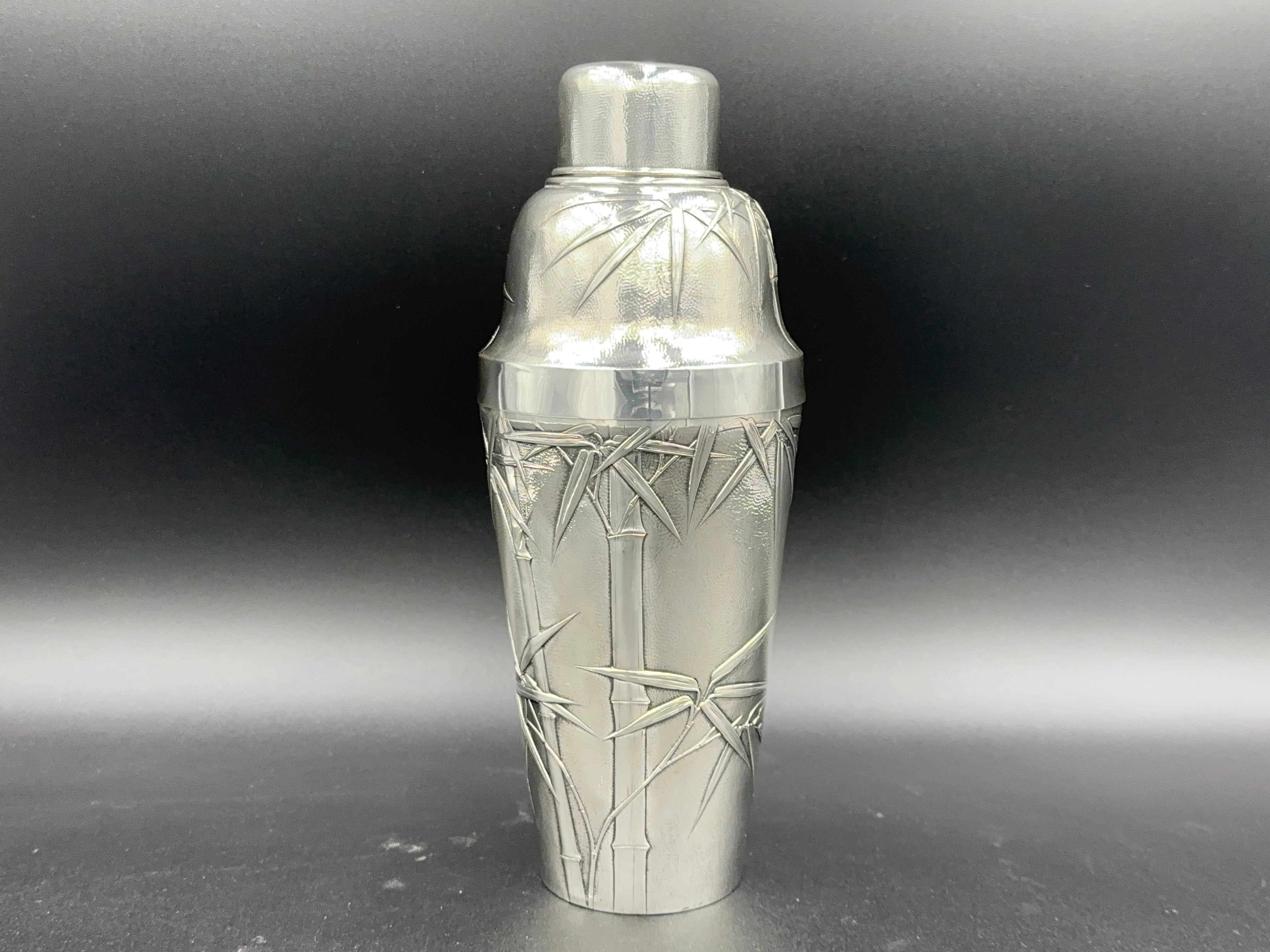 Japanese Sterling Silver Bamboo Cocktail Shaker – Atlanta Silver