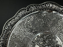 Load image into Gallery viewer, Chinese Export Silver Tray by Wang Hing