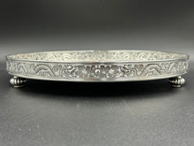 Load image into Gallery viewer, Chinese Export Silver Tray by Wang Hing w/ Fitted Box