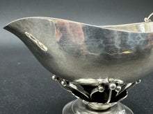 Load image into Gallery viewer, Georg Jensen Sterling Silver Hand Hammered Creamer & Sugar 235C