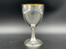 Load image into Gallery viewer, English Sterling Silver Goblet London Circa 1779 Jay Denzilow