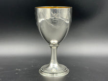 Load image into Gallery viewer, English Sterling Silver Goblet London Circa 1779 Jay Denzilow
