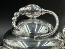 Load image into Gallery viewer, Antique Art Deco Julius O. Randahl Sterling Silver Three Piece Tea, Coffee Set