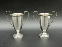 Load image into Gallery viewer, Pair of Small Sterling Silver Trophy Cups by Redlich