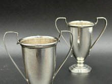 Load image into Gallery viewer, Pair of Small Sterling Silver Trophy Cups by Redlich