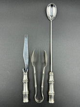 Load image into Gallery viewer, Bamboo by Tiffany & Co. Sterling Silver 3 Piece Bar Set
