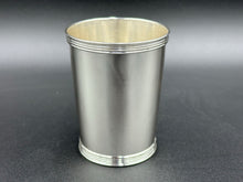 Load image into Gallery viewer, Boxed Set of Four Benjamin Trees Sterling Silver Mint Julep Cups Lexington Kentucky c.1940