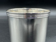 Load image into Gallery viewer, Boxed Set of Four Benjamin Trees Sterling Silver Mint Julep Cups Lexington Kentucky c.1940