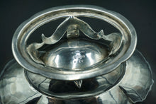 Load image into Gallery viewer, Sterling Silver Pedestal Bowl by Celini Craft Boston c. 1940