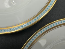 Load image into Gallery viewer, Set of 8 Tiffany Blue Dot Sterling Silver Bouillon Cups w/ Saucers by Lenox for Tiffany &amp; Co
