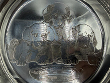 Load image into Gallery viewer, Hand Engraved Labrador Retriever Puppy Sterling Silver Bowl by The McChesney Co c.1929
