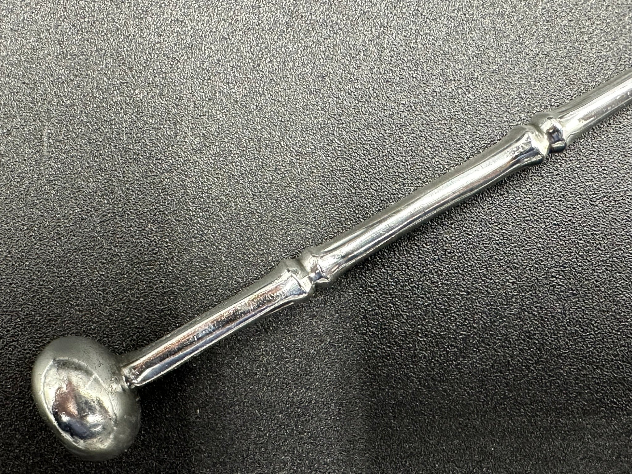 Tiffany & Company Sterling Silver Bamboo Cocktail Stirrer