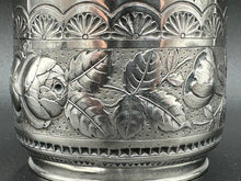 Load image into Gallery viewer, Wood &amp; Hughes Sterling Silver Hand Chased Childs Cup
