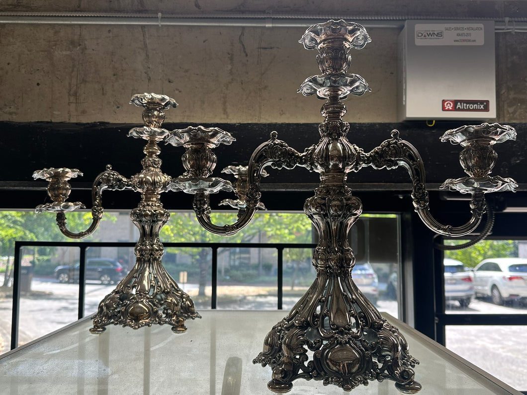 Reed & Barton 3 Light Candelabra