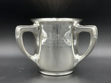 Load image into Gallery viewer, Piping Rock Dog Show Sterling Silver Three Handle Loving Cup by Gorham
