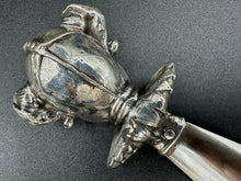 Load image into Gallery viewer, Art Nouveau Sterling Silver Figural Jester Shoehorn by Unger Brothers
