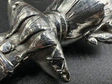 Load image into Gallery viewer, Art Nouveau Sterling Silver Figural Jester Shoehorn by Unger Brothers
