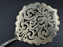 Load image into Gallery viewer, Chrysanthemum by Durgin Sterling Silver Cucumber Server
