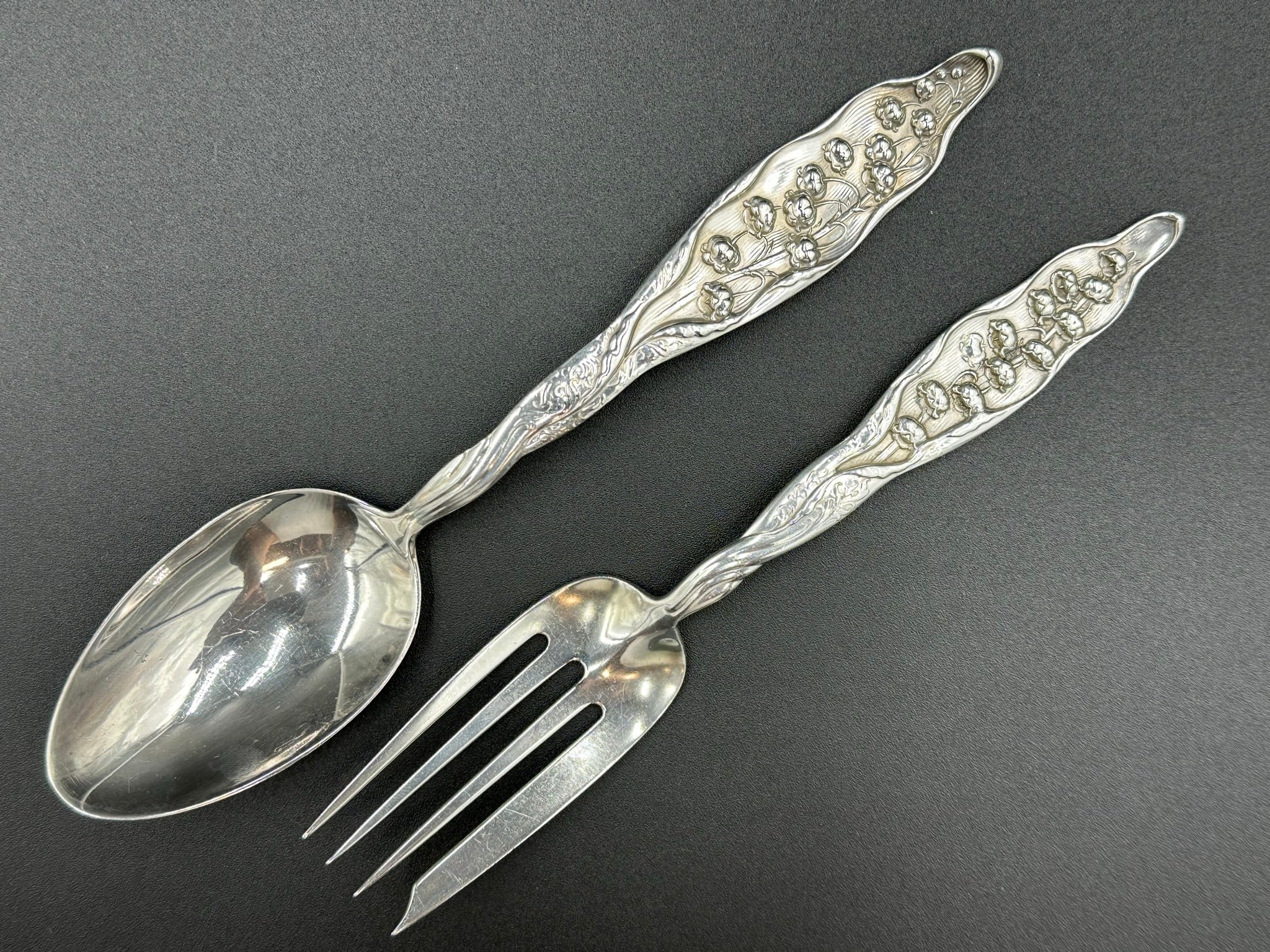 Lily of the Valley by Whiting Set of Sterling Silver