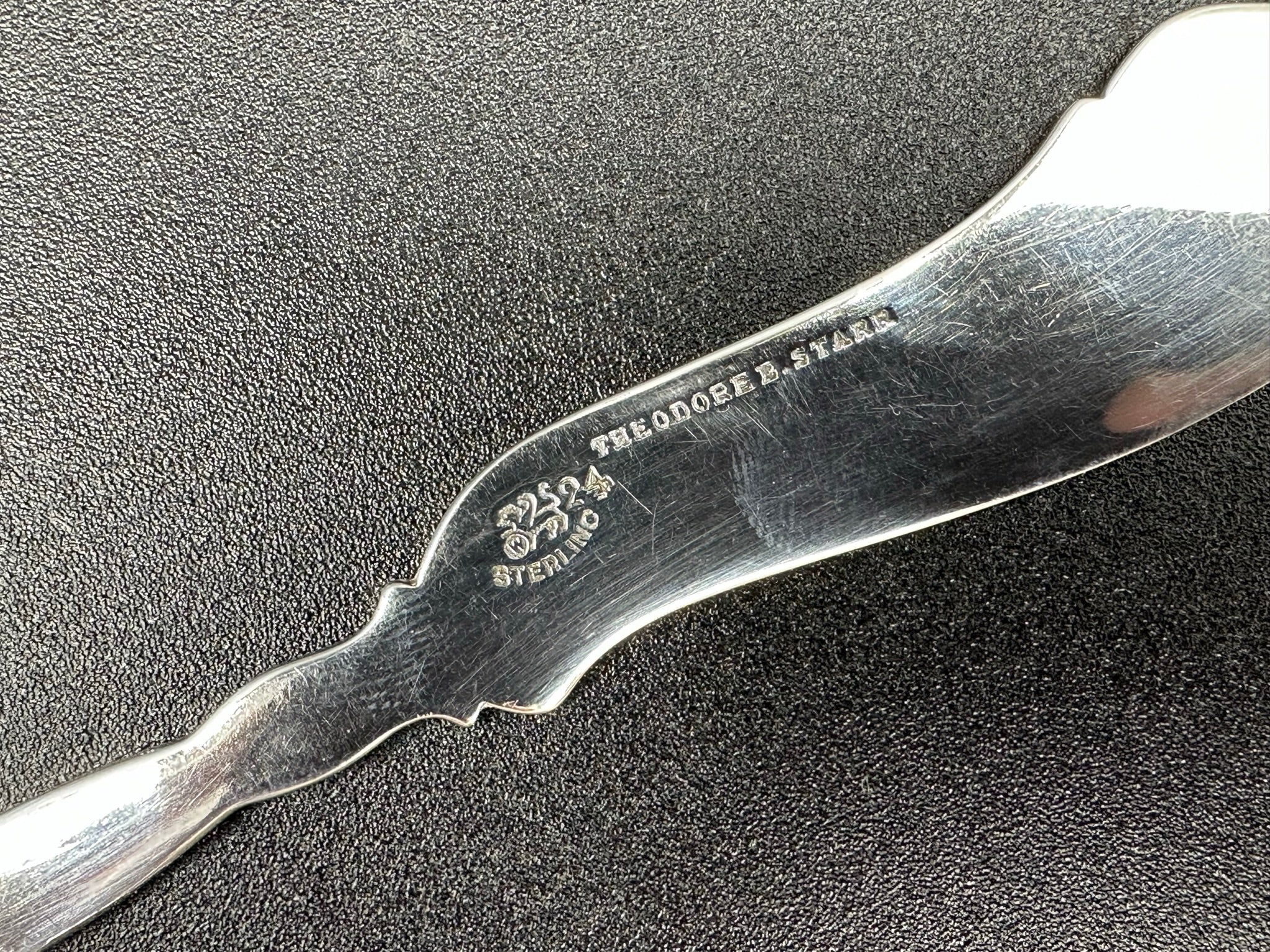 Lily of the Valley by Whiting Sterling Silver Trout Knife