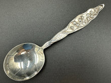 Load image into Gallery viewer, Lily of the Valley by Whiting Sterling Silver Gumbo Spoon
