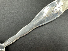 Load image into Gallery viewer, Lily of the Valley by Whiting Sterling Silver Large Cold Meat Fork
