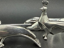 Load image into Gallery viewer, Vintage Christofle Assorted Animals Silver Plated Knife Rests by Orfèvrerie Gallia 20th Century
