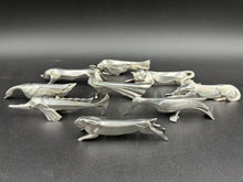 Load image into Gallery viewer, Vintage Christofle Assorted Animals Silver Plated Knife Rests by Orfèvrerie Gallia 20th Century
