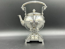 Load image into Gallery viewer, Tiffany &amp; Company Sterling Silver Kettle on Stand Edward C. Moore c. 1865-1869
